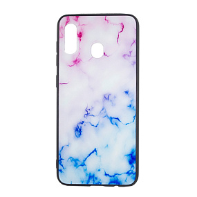 Задняя накладка для Samsung A205/A305 Galaxy A20/A30 под мрамор (1)