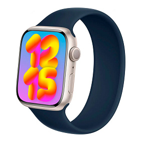 Ремешок Apple Watch Solo Loop Silicone 38/40/41mm (S) темно-синий