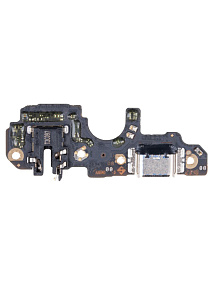 Шлейф Realme C67 4G (RMX3890) плата системный разъем/разъем гарнитуры/микрофон - Премиум