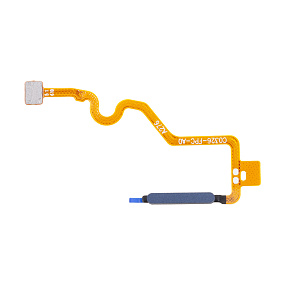 Шлейф Tecno Pova 6 Neo (LI6) сканер отпечатка пальцев Черный