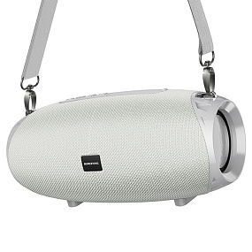 Колонка Borofone BR12 (Bluetooth/MicroSD/USB/FM/AUX) 10W серая