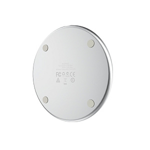 Беспроводное зарядное устройство Borofone BQ3 Pro Type-C 15W 1м серебро