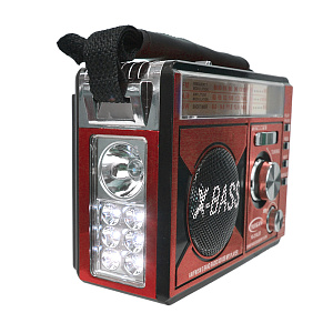 Радиоприемник YG-210BT красный