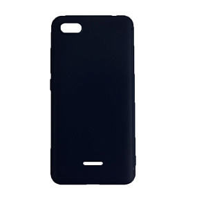 Силиконовый чехол Xiaomi Redmi 6 матовый черный