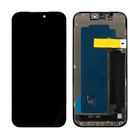 Дисплей для телефона iPhone 17 Pro Max в сборе Черный - In-Cell (Full HD, 120 Гц) (площадка под IC)