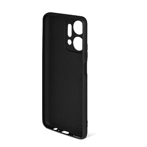 Силиконовый чехол Honor X7A с визитницей черный