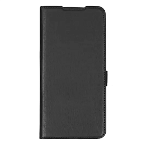 Чехол-книжка DF под кожу Tecno Spark Pop 7/Pop 7 Pro/Go 2023 черный