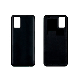 корпус для телефона Samsung A037F (A03s) Задняя крышка (черный)