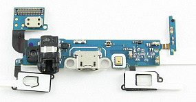 Шлейф Samsung A500F плата системный разъем/разъем гарнитуры/микрофон