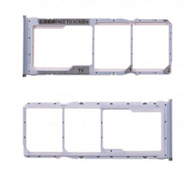 Контейнер SIM Xiaomi Redmi Note 9S/9 Pro (M2003J6A1G/M2003J6B2G) Серый