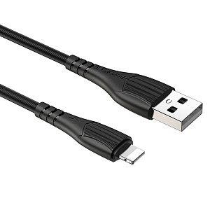 Дата кабель lightning - USB Borofone BX37 2.4A черный