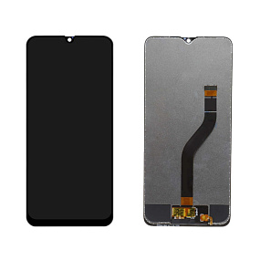 Дисплей для телефона Samsung A207F (A20s) в сборе с тачскрином Черный - Оригинал