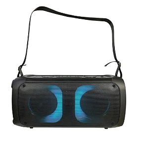Колонка Dialog Oscar AO-250 (60W/Караоке с микрофоном/BT/FM/USB/SD/LED) черная