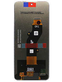 Дисплей для телефона Tecno Spark 30 4G (KL6) в сборе с тачскрином Черный - Оригинал