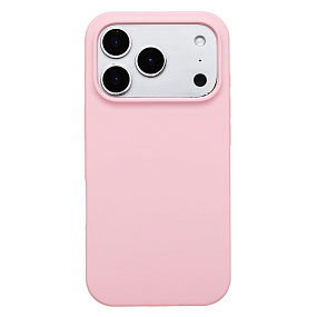Кейс iPhone 17 Pro Silicone Case без логотипа розовый