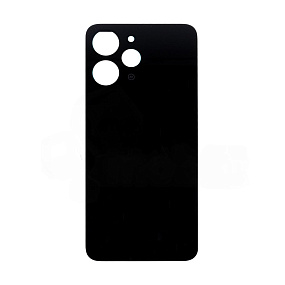 корпус для телефона Xiaomi Redmi 12 4G (23053RN02Y) Задняя крышка Черный