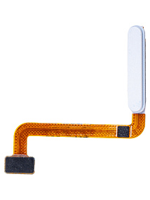 Шлейф Samsung A235F (A23) сканер отпечатка пальцев Белый