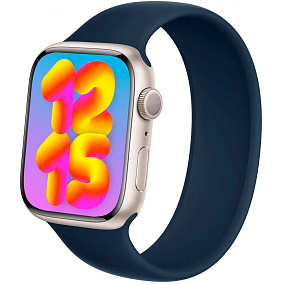 Ремешок Apple Watch Solo Loop Silicone 42/44/45mm (S) темно-синий