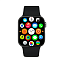 Smart часы TFN t-watch SLIM черные