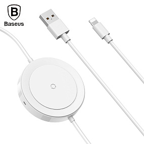 Дата кабель lightning - USB Baseus WXCA-02 1,2м 3A QI белый