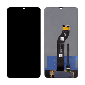 Дисплей для телефона Xiaomi Redmi 13C 4G (23100RN82L) в сборе с тачскрином Черный - Оригинал 100