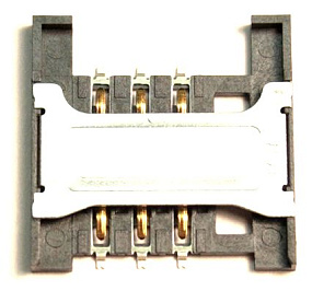 Коннектор SIM LG A290/D285/D410/E540/E450/E460/P713/Lenovo A536