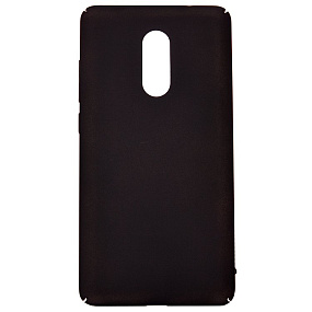 Задняя накладка Xiaomi Redmi Note 7 пластик PC002 черная