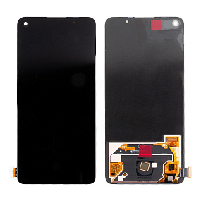 Дисплей для телефона Realme GT Neo 3T (RMX3371) в сборе с тачскрином Черный - Оригинал