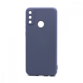Силиконовый чехол Honor 9A New Era серый