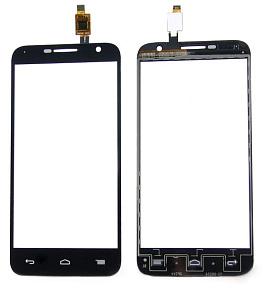 Сенсор для телефона Alcatel OT-6014X (Idol 2 Mini L) Черный