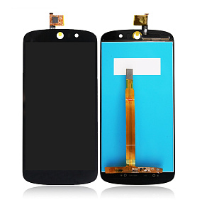 Дисплей для телефона Acer Z530 в сборе с тачскрином Черный