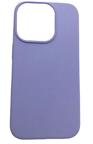 Кейс iPhone 15 Pro Silicone Case без логотипа (№047) сиреневый