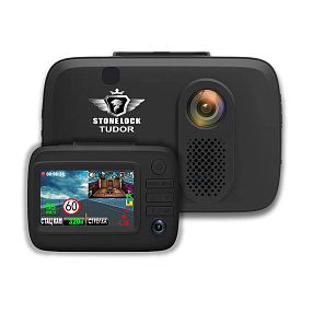ВидеоРегистратор Stonelock Tudor + Радар-детектор/GPS