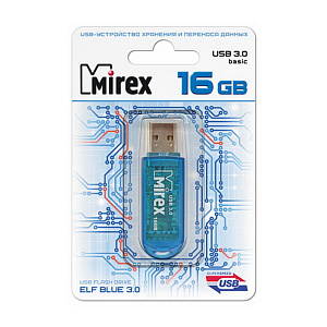 16Gb Mirex Elf синяя 3.0