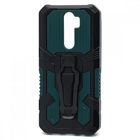 Задняя накладка Xiaomi Redmi Note 8 Pro пластик i-Crystal зеленый