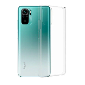 Силиконовый чехол Xiaomi Redmi Note 10/10S SC268 (004) прозрачный