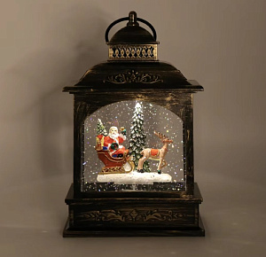 Светильник новогодний А1 фонарь "Дед Мороз"