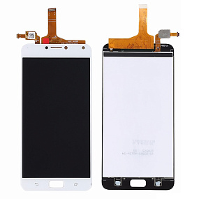 Дисплей для телефона Asus ZenFone 4 Max (ZC554KL) в сборе с тачскрином Белый