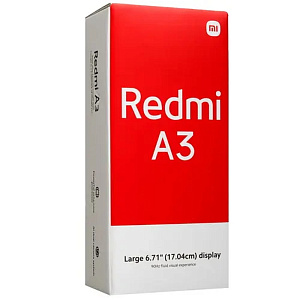 Смартфон Xiaomi Redmi A3 3/64Gb черный