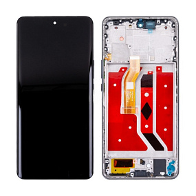 Дисплей для телефона Huawei Honor X9b (ALI-NX1) модуль Черный - Оригинал