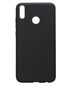 Силиконовый чехол Xiaomi Redmi Note 6 Pro матовый черный