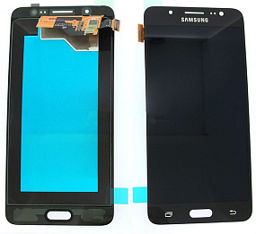 Дисплей для телефона Samsung J510F/J5 2016 в сборе с тачскрином Черный - Оригинал