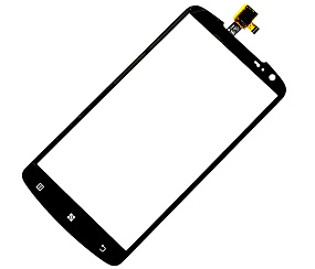Сенсор для телефона Lenovo S920 Черный