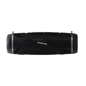 Колонка Borofone BR7 (Bluetooth/MicroSD/USB/FM/AUX) черный