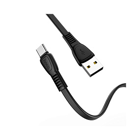 Дата кабель Type-C - USB Hoco X40 1м черный