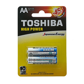 Батарейка АА Toshiba LR6 2P 40/400 1шт