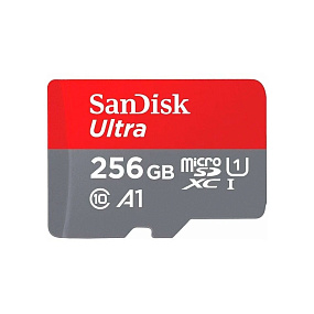 MicroSD 256Gb SanDisk Class 10 UHS-I 120Mb/s без адаптера