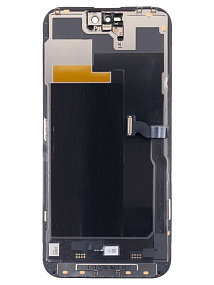 Дисплей для телефона iPhone 14 Pro Max в сборе Черный - JCID (Soft OLED, Full HD, 120 Гц) (с верифик