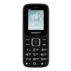 Maxvi C26 Black (УЦЕНКА)царапины, потертости