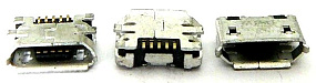 Системный разъем Nokia X2-02/5130/308/309/310 (microUSB)